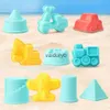 Sand Play Water Fun 18 세트 Ldren 's Beach Toy 모래 시계 아기 여행 야외 도구 레이크 급수 캔자 삽 Modelvaiduryb