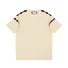 T-shirt Plus da uomo Polo Girocollo ricamato e stampato abbigliamento estivo in stile polare con puro cotone da strada r5546f3