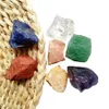 Dekorativa föremål Figurer Mixed Raw Natural Stone Crystal Chunks Blandade kvarts grovt helande kristaller Meditationsterapi ädelsten hem