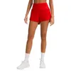 Womens Yoga Shorts Outfits With Training Fitness Wear Short Pants Girls Running Elastic Pants Sportwear DK1077