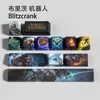 キーボードキーボードBlitzCrank Keycaps Legence of Legends Keycaps Game Keycaps OEMプロファイル