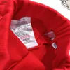 Burberrlies Tute per bambini di lusso Joyful Red Tuta a maniche corte per bambini abiti firmati Taglia 100-160 T-shirt estive e pantaloni sportivi Jan20