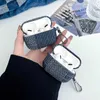 Mobiele telefoon hoesjes Mode Zakelijk Jean Case voor Apple AirPods 1 2 3 Pro Case Draadloze Bluetooth Oortelefoon Oplaaddoos Tas Voor Airpods 2 Dames Mannen