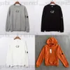 CP Hoodies Sweatshirts Tasarımcı Kazak Mens Jumper CP Taş Lens Yan Cep Tasarım Mektubu Basılı Külkü UNISEX CREW BECK SÜRESİ 420