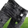 Ebaihui 2021 Europese en Amerikaanse slankfit gescheurde jeans Fashion Black Pants met ritsjaarsvoeten magere casual jeans L0051874515