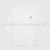 T-shirt à manches courtes pour hommes et femmes, imprimé de lettres ou de motifs brodés, taille SML 25965 25967