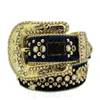 Fibbia con strass Uomo Designer silenzioso Cintura Bb di lusso Ceinture Homme Famose cinture da donna di buona qualità Cristallo colorato Lettera decorativa Craving Lovely Womens 91