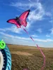 Kite Accessories Free Shipping butterfly kites flying for children kites string line outdoor toys for kids kites bird ripstop nylon fabric kites