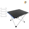 Camp Furniture Piemonte Outdoor Folding Table Portable Tra Light Aluminium Plate Stor Cam Drop Delivery Otg9C