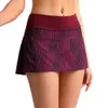 Yoga LU Jupe de Tennis plissée Femmes vêtements de Sport Shorts de Sport Femme Course à Pied Fitness Danse sous-vêtements Yoga Plage Motard Jupes de Golf 82 Hig