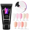 NA050 30 ml 9 couleurs gel uv vernis à ongles cristal prolonger ongles Gel Extension constructeur Led polyGel Nail Art Gel laque gelée acrylique Bui2411129