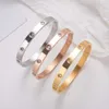 Bracelet en acier inoxydable avec diamants pour Couple, tendance européenne et américaine, en zircone, tendance tendance