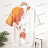 Xinxinbuy 2024 Hommes Designer Tee T-shirt Lettre colorée Impression dégradé 1854 Amoureux de la flamme Femmes Orange Noir Blanc Bleu Rouge S-XL