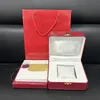 Gratis frakt Red Watch Original Box Papers Card Purse Present Boxes Handbag Balloon Watch Watch Boxes Bag Falls Mystery Boxes Designer Boxes