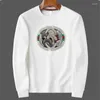 Herren T-Shirts Luxus Pullover bestickt Bär Strass Plüsch Hoodies Winter bequem Pullover hochwertige Baumwolle Mann Kleidung