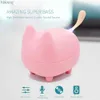 Low Latency Outdoor Bluetooth Portable Subwoofer Cute Cat Speaker Portable Speakers Bluetooth Audio Mini Cartoon Small Steel Cannon