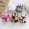 Cell Phone Cases Autumn Winter Plush Rabbit Ears Leopard Print For Apple Airpods 1 2 3 Case Earphone Silicone Wireless Bluetooth Headset Cover