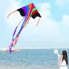 Acessórios para pipa YongJian Kite Flying Rainbow Delta Kite para crianças e adultos com corda de kite de 328 pésExtremamente fácil de voar Kite delta kite flying