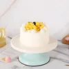 Bakeware Tools Diy Cake Carousel 8/10 tum plastmaterialplattstativ Rotator Decoration Supplies Bakningstillbehör