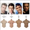 Costume Accessories Realistic Fake Silicone Muscle Suit Belly Ho Male False Simulation Muscle Man Chest for Cosplay Halloween Bodysuit