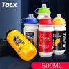 Vattenflaskor Burar Tacx Bottle 710 ml Cykling Bike Vattenflaska Bicycle Portable Kettle Water Bottle Plastic Outdoor Sports Mountain Bike Drinkwarel240124