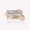 Spinelli ringen Nimbus Sg Gris soortgelijke ontwerper nieuw in luxe fijne sieraden x Hoorsenbuhs Microdame Stack Ring VR55