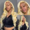 Synthetic Wigs 613 Hd Lace Frontal Wig 13x6 Body Wave Lace Front Wig 30 Inch Honey Blonde Lace Front Wig Hair 13x4 Hair Wigs NnekaL240124