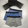 3 pz/lotto Pantaloncini di Cotone Organico Modale Sexy Gay Boxer Traspirante Nuova Maglia Biancheria Intima da Uomo