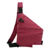 Bolsas de almacenamiento Moda Antirrobo Shoder Bag Personal Flex Drop Entrega Hogar Jardín Organización de limpieza Ottxh