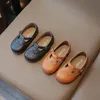 Leren schoenen voor babymeisjes Lente Koreaanse stijl Zachte antislip Ondiepe Mary Janes Ademende kinderen Flats voor school Schattig PU 240122