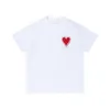 Top-Qualität Sommer New Love Heart A besticktes T-Shirt für Damen und Herren Modemarke Übergroße Kurzarm-T-Shirts Paris Designer Luxus Amis T-Shirt Rundhalsausschnitt Teen