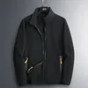 Lu Mens Jacket Lång ärm Men Autumn Coat Winter Outwear Tjock varm fleecejacka Parkas Coat Plus Size Sport Tops Dyff3002