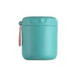 Garrafas de água bonito mini com colher escritório estudante beber copo sopa lancheira recipiente de alimentos jarra térmica