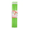 100pcs Classic solid color log Pencil With Rubber Attached HB Writing Learn Drawing Writing Pencil Office Stationery 240122