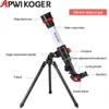 Telescopi Telescopio astronomico professionale Potente monoculare portatile HD Luna Spazio Pianeta Osservazione Regali per bambini YQ240124