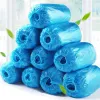 Disposable Cleanroom Visit Plastic Elastic Blue Color Shoe Covers Dust proof And Anti skid Waterproof Indoors Kitchen Supplies ZZ