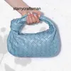 Italien Jodie Hangbag Botteg Venet Cloud Weave Designer Stora väska Kvinnors lyxväska och handväska Fashion Tote äkta läder axel kors kropp svart