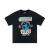 Herren T-Shirt Play Anime Herren Damen T-Shirt Depts T-Shirts Schwarz Modedruck Männlich Lose Paar High Street Kurzarm T-Shirt Streetwear INS Splash Letter Rundhalsausschnitt