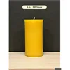 Velas Pure Beex Pilar Velas Artesanais Conjunto de Presente Drop Delivery Home Garden Home Decor Otkrr