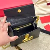 مرآة جودة Loco Vlogo Lady Designer Bag Womens النبسة النبسة النبسة العمل الجلدية عمل حبال القابض محفظة حقيبة اليد وحقيبة اليد الفاخرة المتقاطعة حقائب الكتف