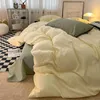 Ensembles de literie Literie Ensemble de draps de lit Housse de couette Couple Double drap Couvre-lit Confort Anime King Size