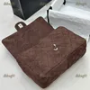 Zaino da donna di design 25CM Borsa vintage di grande capacità in pelle scamosciata con reticolo di diamanti Borsa di lusso Shopping Borse da viaggio per aeroporto Borsa casual da strada Porta carte di frizione da sera