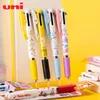 Japon UNI Limited stylo multifonction trois-en-un stylo à bille de type presse stylo à huile moyenne à séchage rapide dessin animé mignon papeterie 240122