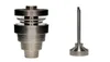 6 in 1 Domeless GR2 Titannagel 1014 mm, 18 mm, männlich, weiblich, Dab-Nagel, Ti-Nägel mit Titan-Vergaserkappe für Glasbong5938262