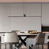 Lustres nordique minimaliste Led dimmable pour Table salle à manger cuisine île bureau lampes suspendues luminaire intérieur