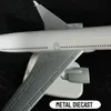 1/250 modelo de aeronave de metal réplica mundial md11 escala de avião em miniatura decoração de arte diecast aviação brinquedo colecionável presente 240118