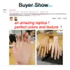 Costume Accessories Realistic Material Hands Model Lifelike Silicone Female Foot Mannequin for Hand Art Jewelry Display