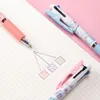 Japan UNI Limited Multifunktionsstift Drei-in-Eins-Druckkugelschreiber Schnelltrocknender Stift mit mittlerem Öl Cartoon Niedliches Briefpapier 240122