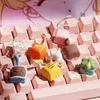 Claviers Claviers ESC clé personnalité résine Keycap tridimensionnel Anime dessin animé Elf Keycaps kawaii clavier keycaps Compatible avec les commutateurs MX YQ240123