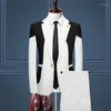 Мужские костюмы высокого качества Clash (брюки) Модный деловой костюм в британском стиле Молодежный торжественный комплект из двух предметов